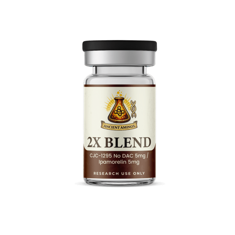 2X Blend CJC-1295 Without DAC (5mg) / Ipamorelin (5mg)