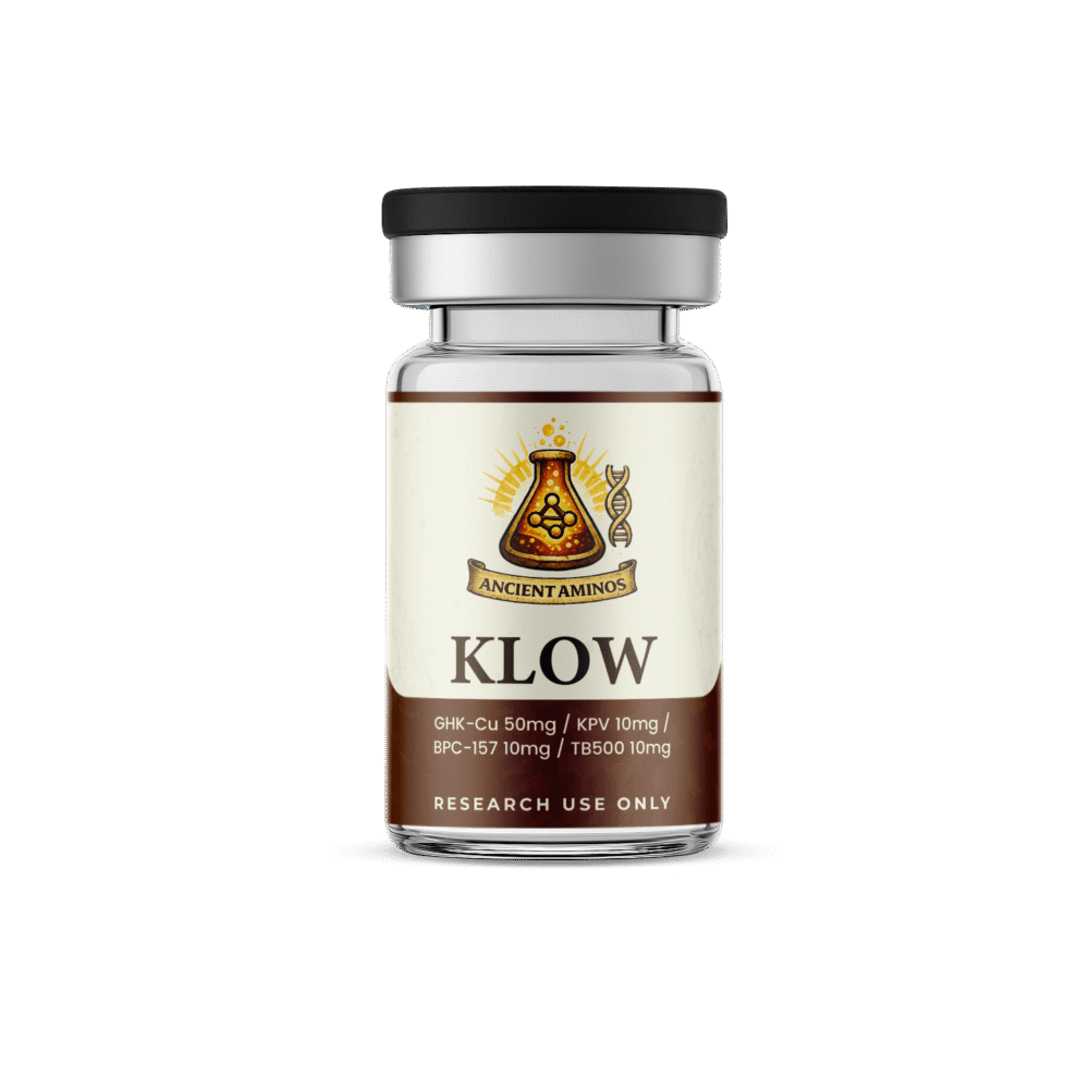 KLOW - GHK-Cu (50mg) / KPV (10mg) / BPC-157 (10mg) / TB500 (10mg)